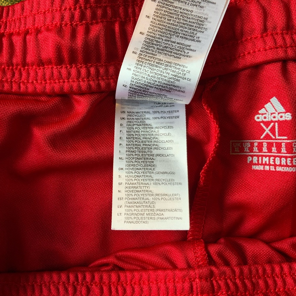 Adidas Men's Tiro Track Team Power Red Joggers - Picture 10 of 10